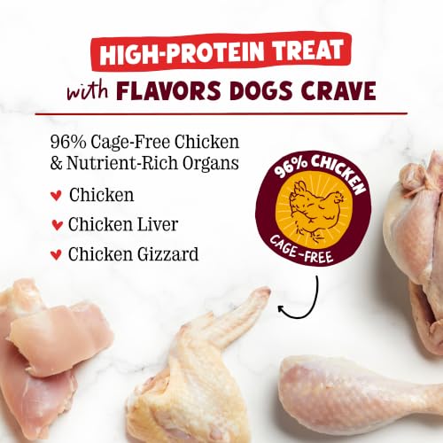 Stella & Chewy's Freeze-Dried Raw Wild Weenies Dog Treats - High-Protein Training Treats for Dogs & Puppies - All-Natural Chicken Recipe with 97% Meat & Organs - USA Made - 11.5 oz Bag - image 5