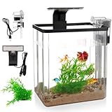 1.5 Gallon Aquarium Starter Kits - Plastic Fish...