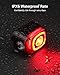Magicshine SEEMEE 200 V3.0 USB C Rechargeable Bike Tail Lights,200 Lumens Max Output,360° Visibility Bicycle Lights, Smart Brake Sensor IPX6 Waterproof Rear Bike Lights 5 Modes for Road Urban Cyclists