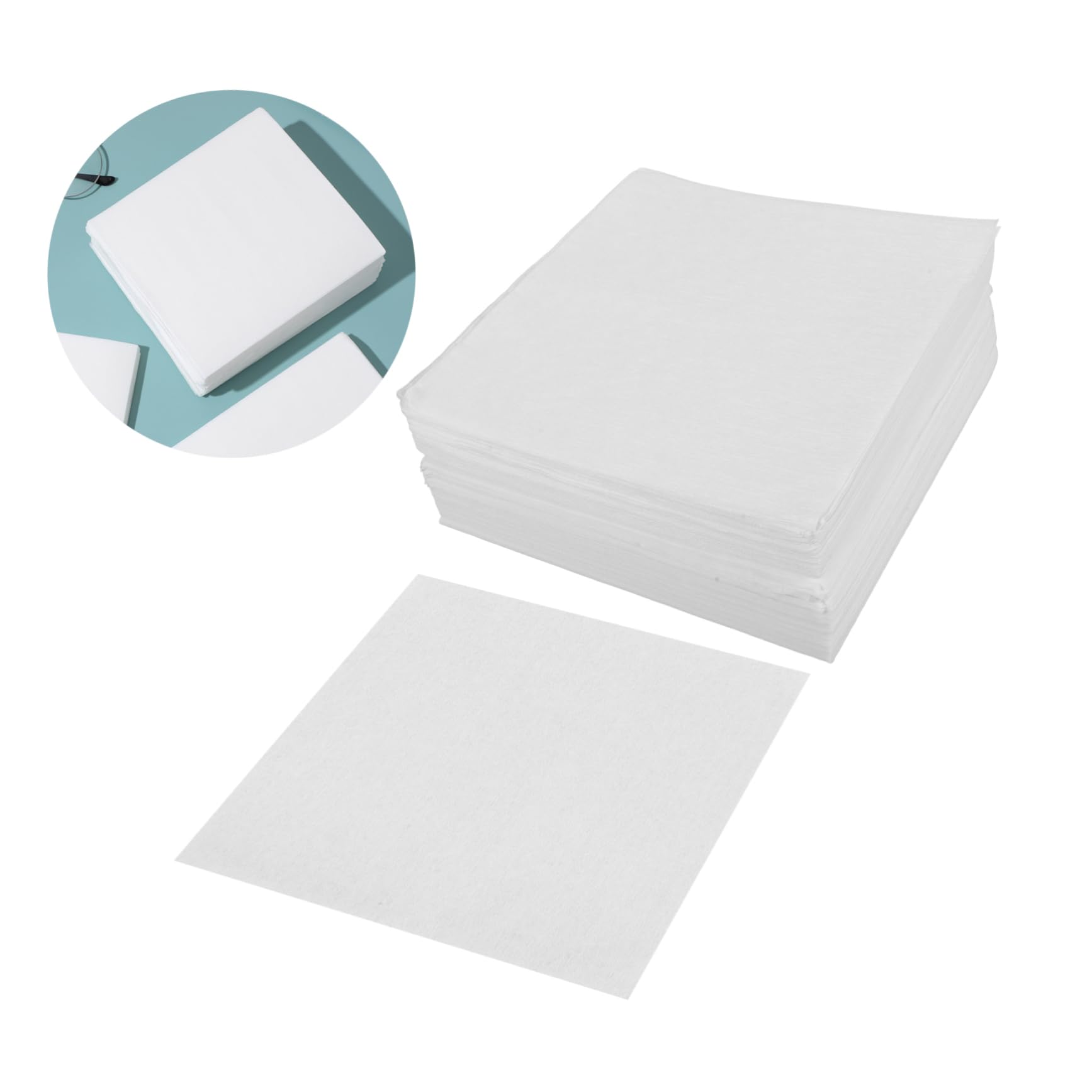 MAGICLULU 300piezas Toallitas Limpiadoras Pequeñas Toallitas Para Lentes y Pantallas De Computadoras Sin Pelusa