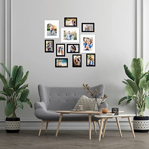 Image of Amazon Brand - Solimo Photo Frame Set (Black&White SPF-1533)