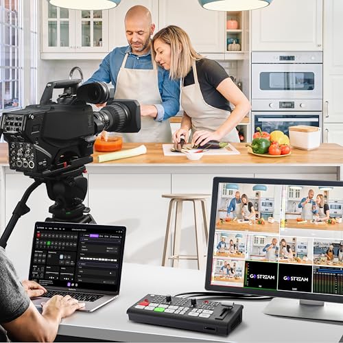 Osee GoStream Deck HDMI Pro Live Streaming Multi Camera Video Mixer Switcher with NDI Updatable - Image 7