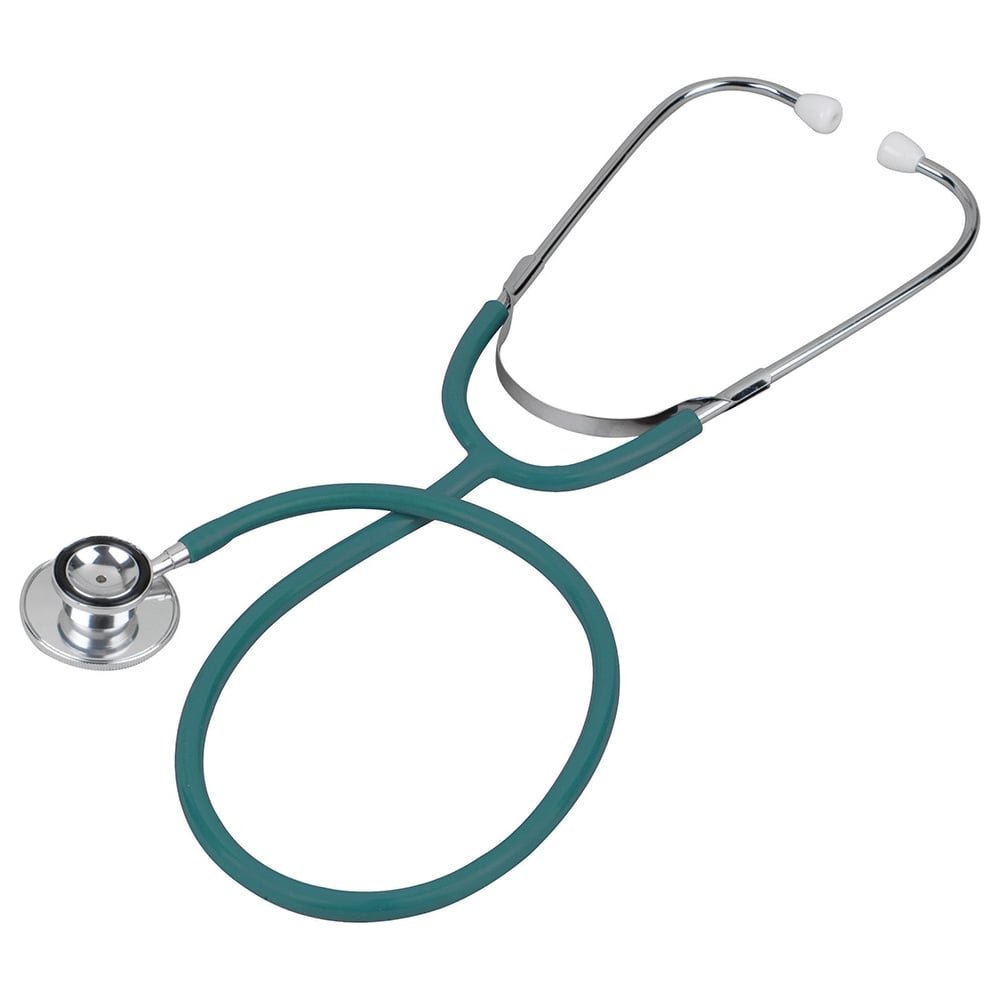 Veridian 05-12013 Prism Series Aluminum Dual Head Stethoscope, Teal by Veridian