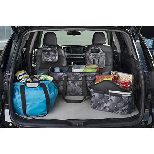 Roomforlife Stuff ‘N Go/Handle Top Messenger Style Tote W/ 8 Outer Pockets/Spacious Main Compartment/Shoulder Strap/Magnetic Closure Handle #TOP3