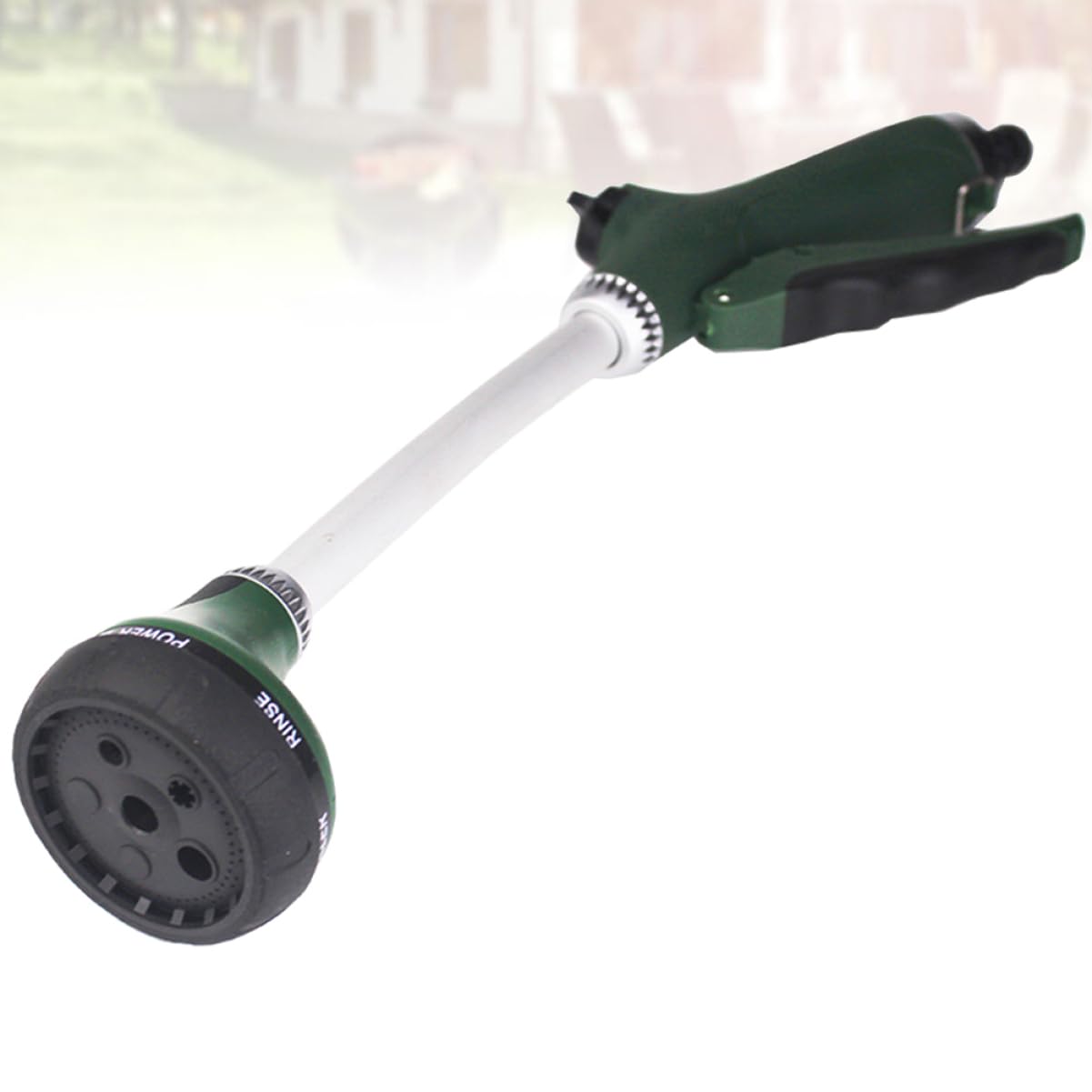 TOYANDONA 3 Pièces Pulvérisateur de Jardin avec Long Tuyau Outil Irrigation Ajustable pour Arroser Plantes Laver la Voiture et Nettoyer Couleur Verte