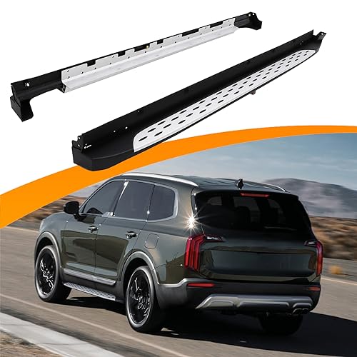 Snailfly Running Boards Fit for 2019-2025 Kia Telluride LX EX S SX SX-P X-Pro X-Line Side Steps Bars
