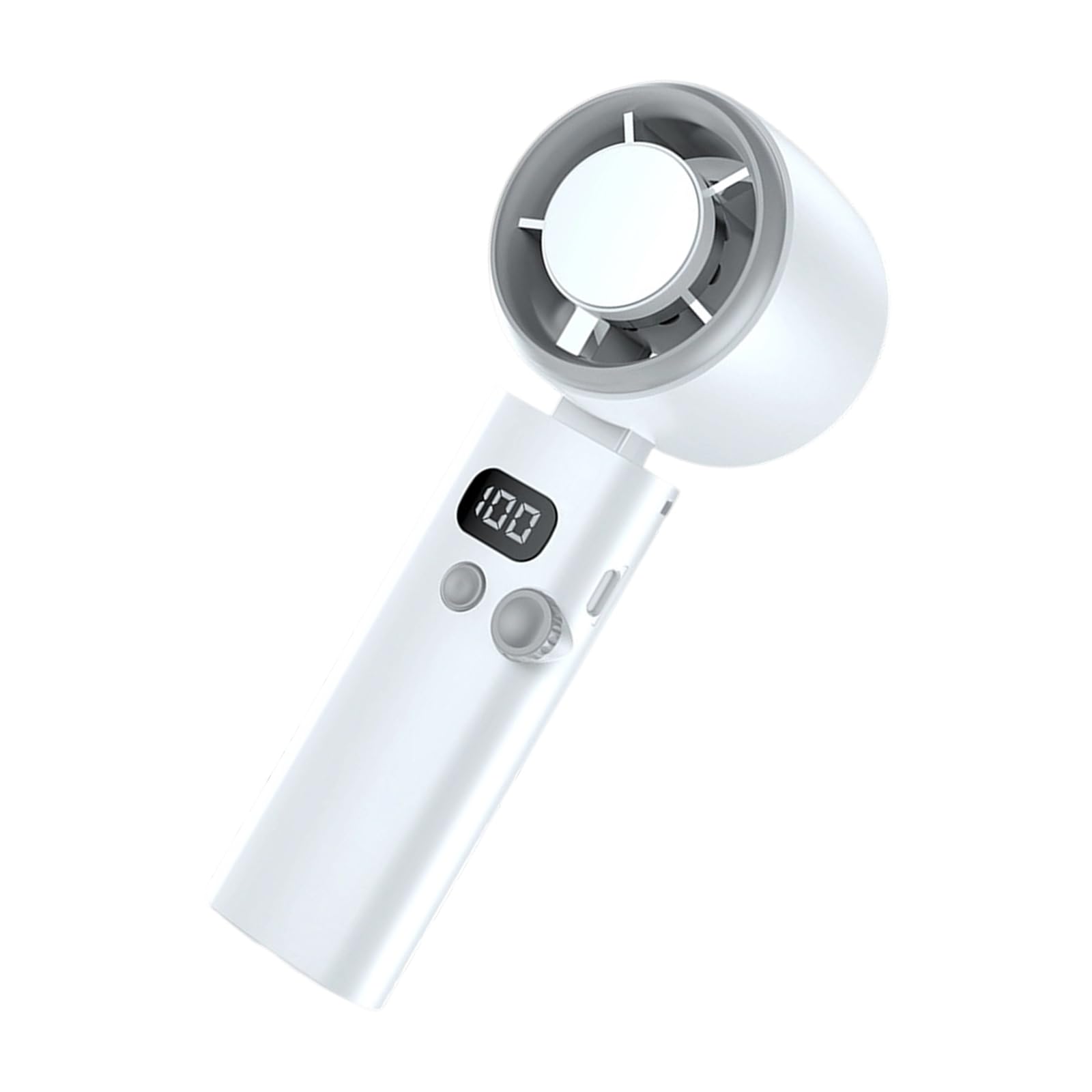 Ventilateur portable rechargeable contre la chaleur : fraîcheur instantanée 100 vitesses
