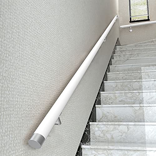 Main courante en bois haut de gamme avec barre d'appui fixe robuste - 4