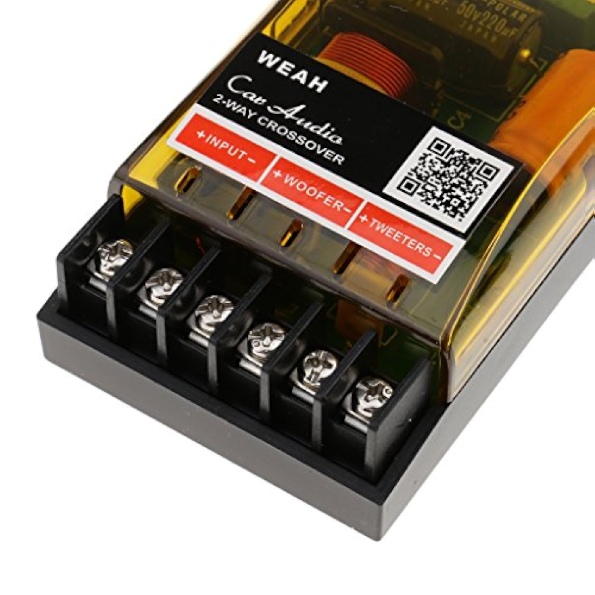 120W 2 Way Speaker Frequency Divider Crossover Filter