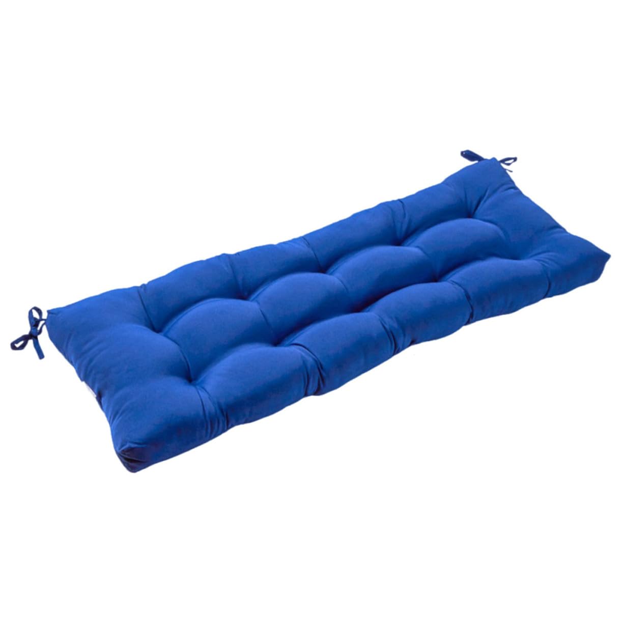 Coussin de siège pour bancs de jardin extérieur portable en polyester confortable