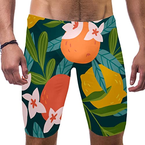 Traje de baño HUI JIN SHOP Cool Dry con diseño de árboles cítricos para natación