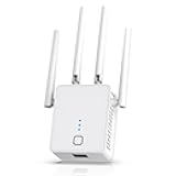 WiFi Extender, 2024 Fastest WiFi Booster 1200Mbps Dual Band (5GHz/2.4GHz) WiFi Extenders Signal Booster for Home, WiFi Repeater with Ethernet Port Covers up to 10000sq. ft and 55 Devices