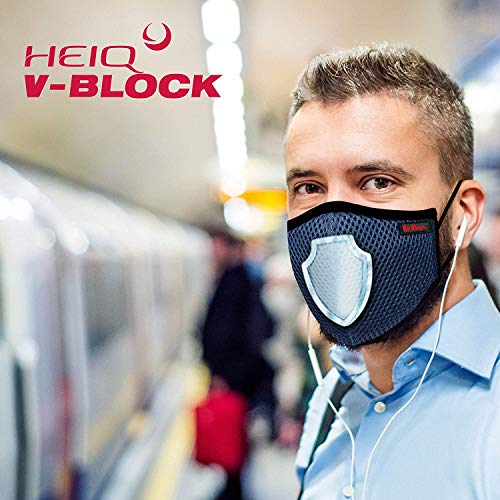 Lee Cooper Cotton Face Masks with HeiQ HyProTecht Filter and Minimum Fogging for Glasses Wearers