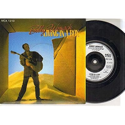 BOBBY WOMACK - LIVING IN A BOX - 7 inch vinyl / 45