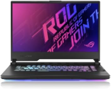 ASUS ROG Strix G15 G512 Laptop | 15.6" 1920x1080 FHD | Core i7-10750H - 512GB SSD Hard Drive - 16GB RAM - Nvidia GeForce RTX 2060 | 6 cores @ 5 GHz Win 10 Home Black