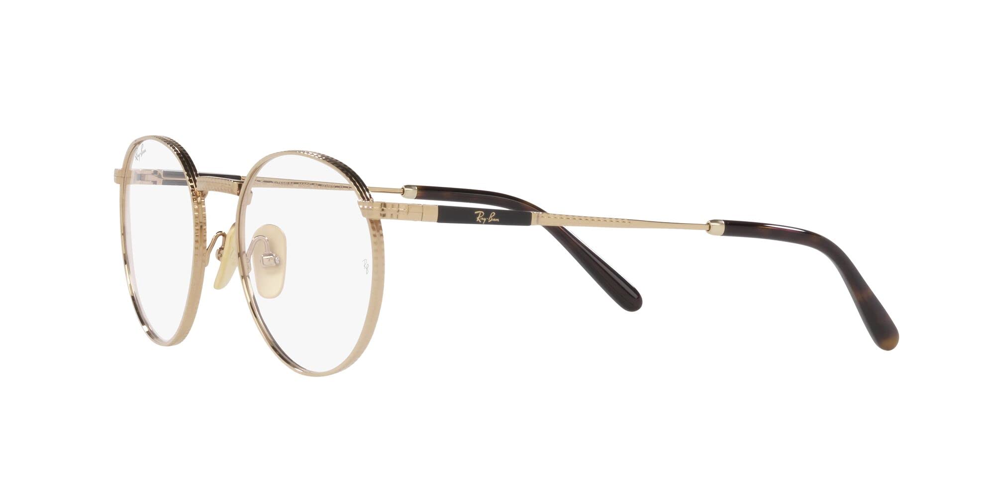 Ray-Ban Unisex okulary oprawki, Złoty/Obiektyw Demo, Złoty/Obiektyw Demo