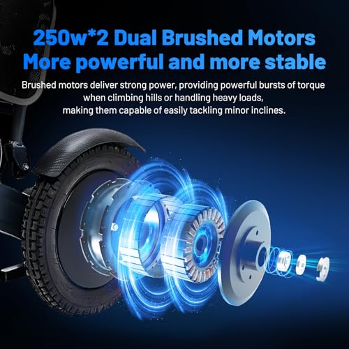 Electric Wheelchair Foldable Lightweight