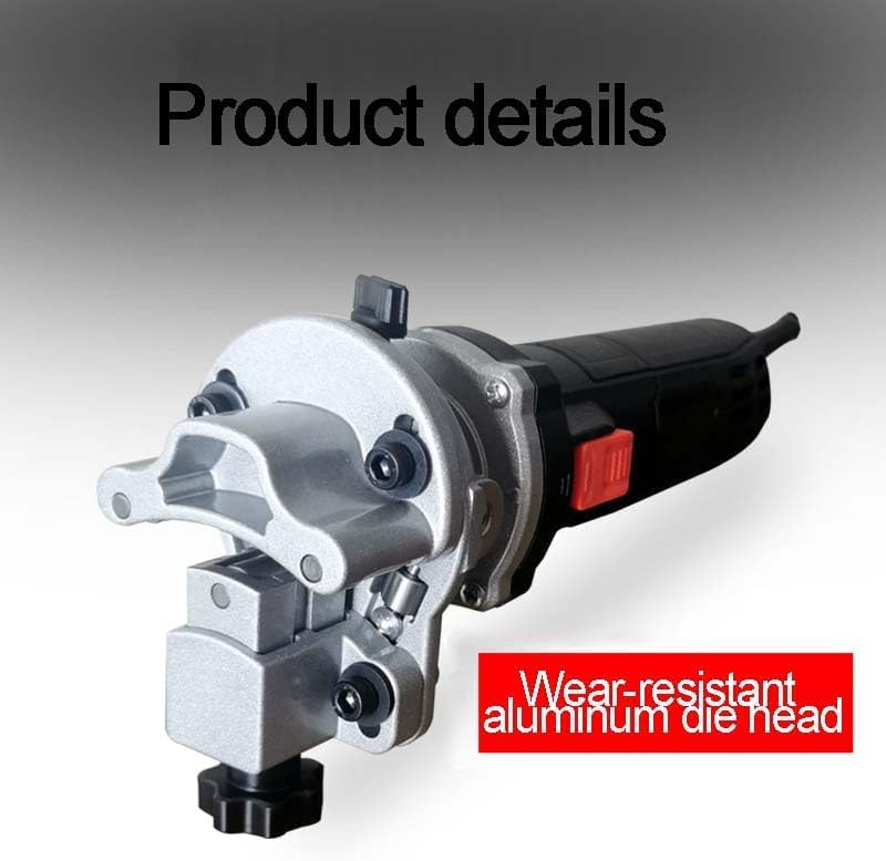 à chanfreiner Les plaques métalliques 220 V, Outil de chanfreinage 1000 W 2300 TR/Min avec molette de Profondeur Acier, Aluminium et cuivre