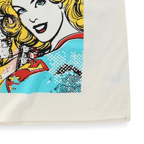 Image of DC Comics Supergirl Girls Short Sleeve T-Shirt for Big Kids