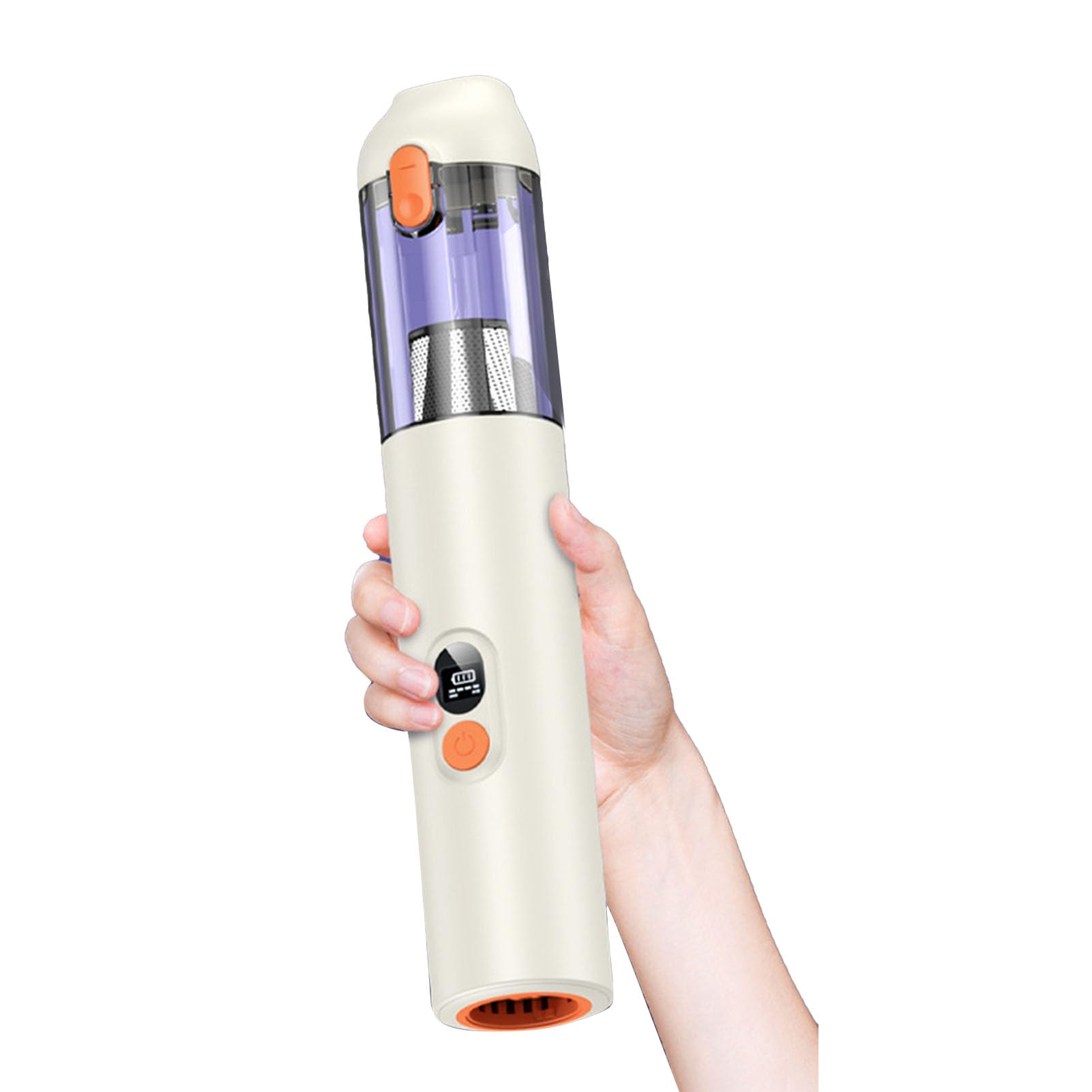 Aramox Aspirapolvere Portatile Senza Fili, Aspirapolvere Portatile per Auto con Aspirazione 14.000 Pa, Motore Brushless 60.000 Giri/min, ABS Ricaricabile 4 in 1 USB per di Animali Domestici, Auto,