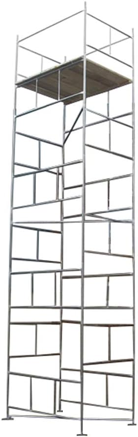 9.7m (31'7") Working Height 6’ x 4’ Scaffold Tower (Frames & Platform Boards)