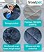 Frontpet SUV Cargo Liner for Dogs - Water-Resistant Pet Trunk Cargo Cover Mat for SUVs and Sedans with Bumper Flap Protector, Trunk Cover, Non-Slip Liner, (46