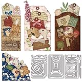 Utilisations courantes:Les matrices de découpe en métal sont parfaites pour la fabrication de cartes., journal, décoration d'album, invitations thématiques, scrapbooking photo, étiquettes cadeaux, gaufrage, Cadre photo, décorations d'art d'album et autres artisanats