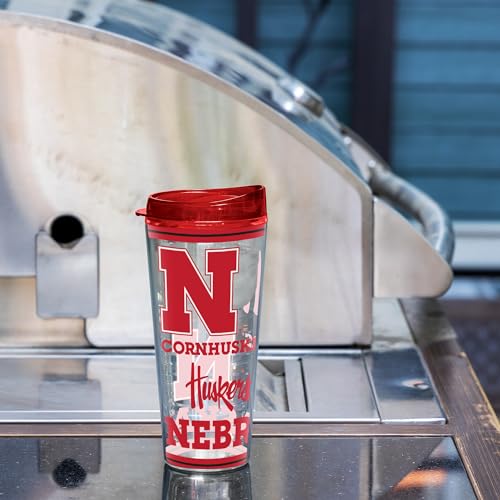 Image of Rico Industries NCAA College Double Wall Mayhem 16oz Or 20oz Tritan Tumbler W Lid