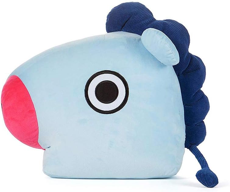 Cute Cartoon Throw Pillow Soft Plush Doll Toys Bulletproof Stuff Pillow Cushion (Horse, L)