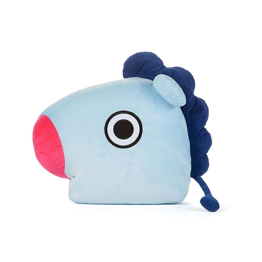 Cute Cartoon Throw Pillow Soft Plush Doll Toys Bulletproof Stuff Pillow Cushion (Horse, L)