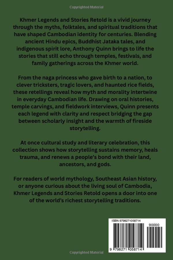 Khmer Legends and Stories Retold: Myths, Folklore, and Cultural Tales of Cambodia - Image 2