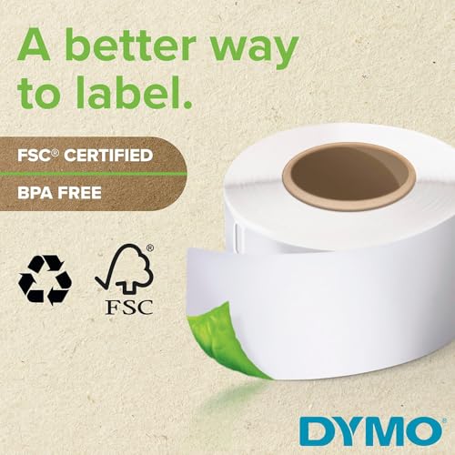 DYMO LW Thermal Printer Labels - 1-1/8 x 3-1/2 Inch Address, Shipping & Mailing Labels for LabelWriter Printers- – 260 Count image 8