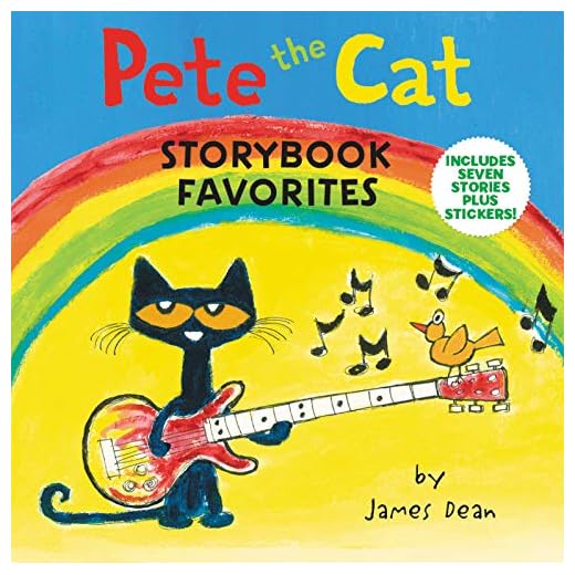 Pete the Cat Storybook Favorites: Includes 7 Stories Plus Stickers!
