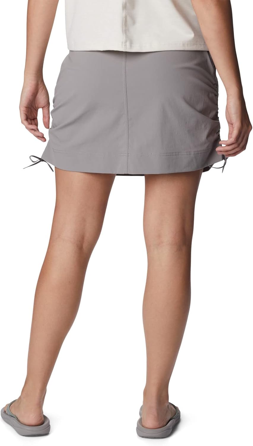 Columbia Women's Anytime Casual Skort Light Grey Small