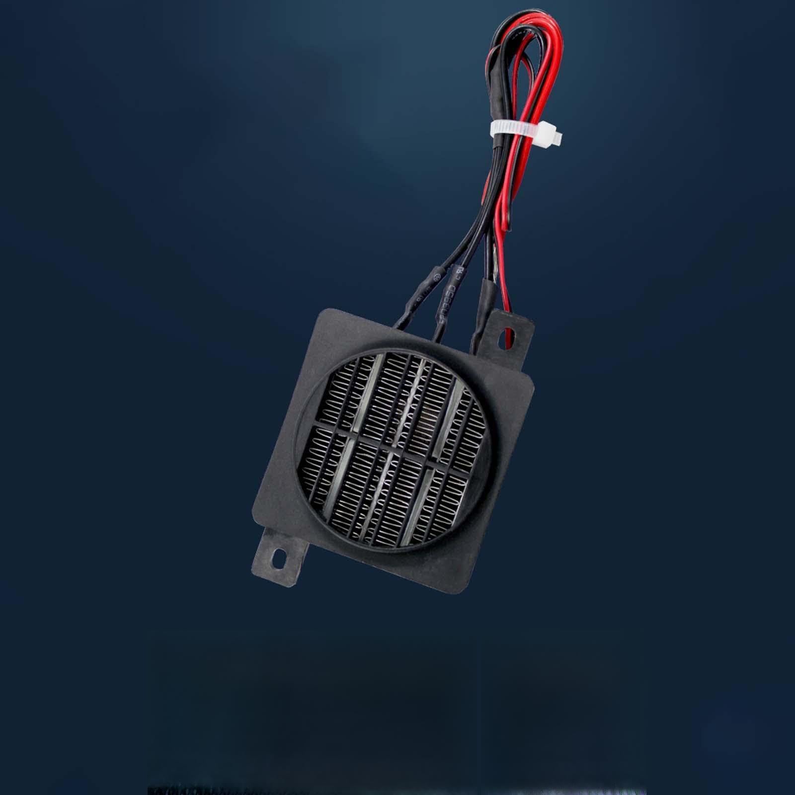 Heater 24V 12V DC Fan Thermostatic Egg Incubator Heater PTC Fan Heater 12V 70W|Home & Garden | Home Improvement |Space Heaters|1 x Heater-image-7