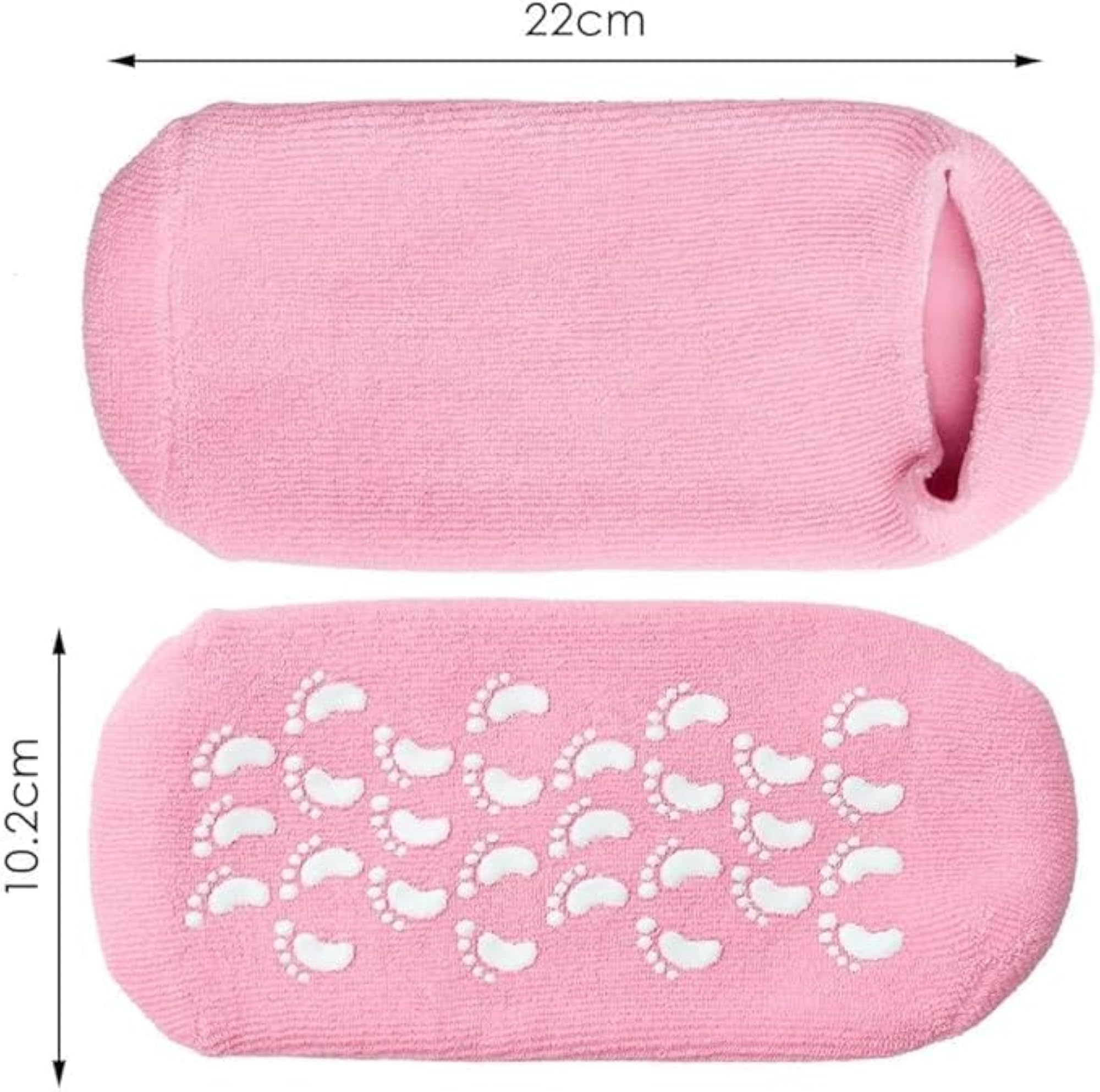 Silicon Spa Gel Socks Anti Crack Foot Protector