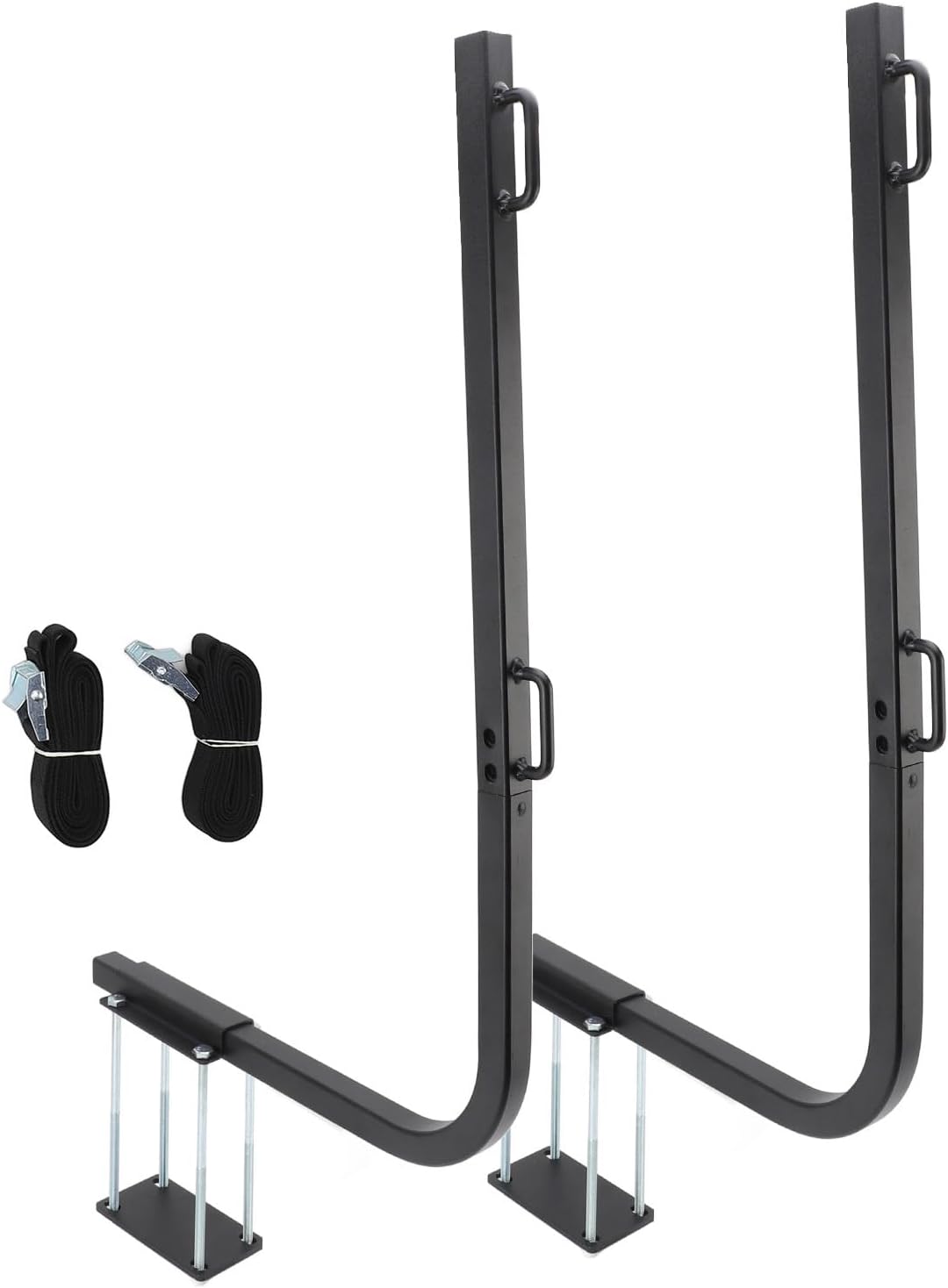 RV Bumper Mount Tote Tank Carrier Dump Tote Tank Holder Bracket with Heavy Duty Strap for 4 to 4.5in Wide 3.6 to 6in High Bumpers