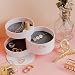 mono living 4Tier Jewelry Accessory Key Catchall Tray Organizer Tray Tower, Necklaces Bracelets Rings Earrings Bedside Holder Birthday Gift for Her Girl Lover Women Girlfriend Mother Daughter