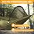 Chihee Ultra-Light Travel Camping Hammock Pop-up Net Hammock 660lbs Load Capacity,Breathable,Quick-Drying Parachute Nylon 2 Premium Carabiners,2 Tree Slings Included for Outdoor Backpacking Hiking