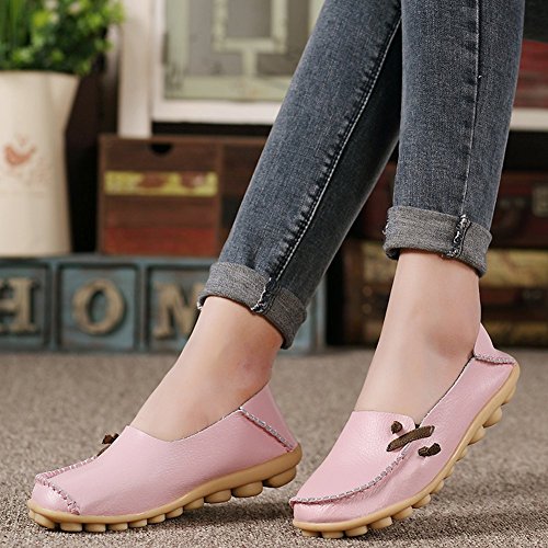 Image of VenusCelia Women's Comfort Walking Cute Flat Loafer