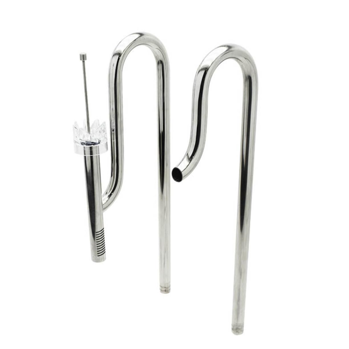 BESPORTBLE Edelstahl Aquarium Wasserrohr Set Mit Einstellbarem Einlass Und Auslass Ölentfernung Praktisch Für Fischbecken Und Aquarienpflege