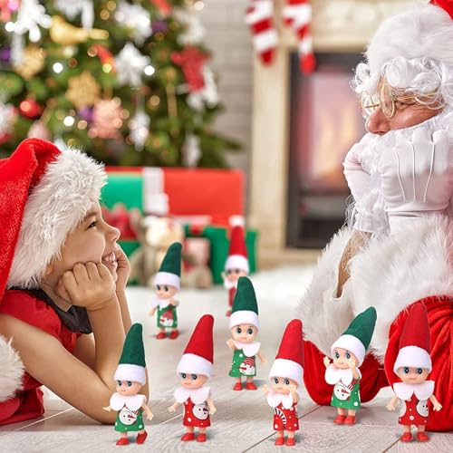 2 Pack Elf on the Shelf,Baby Elf on the Shelf,Boy Girl Elf Toy,Naughty Elf Pets Doll Tiny Christmas Novelty Toys Xmas New Year Gift Stocking Stuffers, Elf on the Shelf Accessories Christmas Twins 2 Pack Elf on the Shelf,Baby Elf on the Shelf,Boy Girl Elf Toy,Naughty Elf Pets Doll Tiny Christmas Novelty Toys Xmas New Year Gift Stocking Stuffers, Elf on the Shelf Accessories Christmas Twins