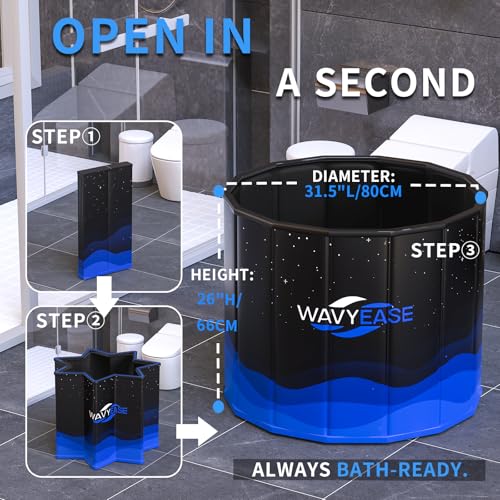 Portable Foldable Ice Bath Tub