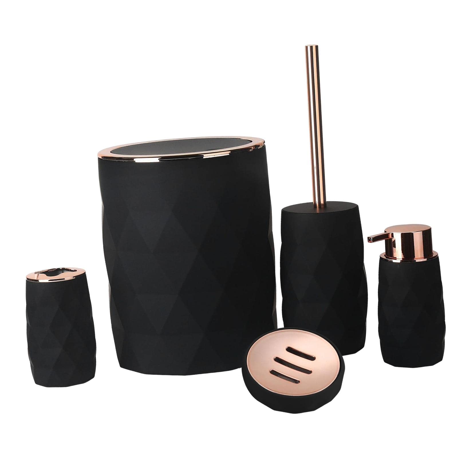 Accesorios de baño, soporte para cepillo de dientes, organizador de tocador, multifuncional, diseño elegante, adecuado para baños modernos