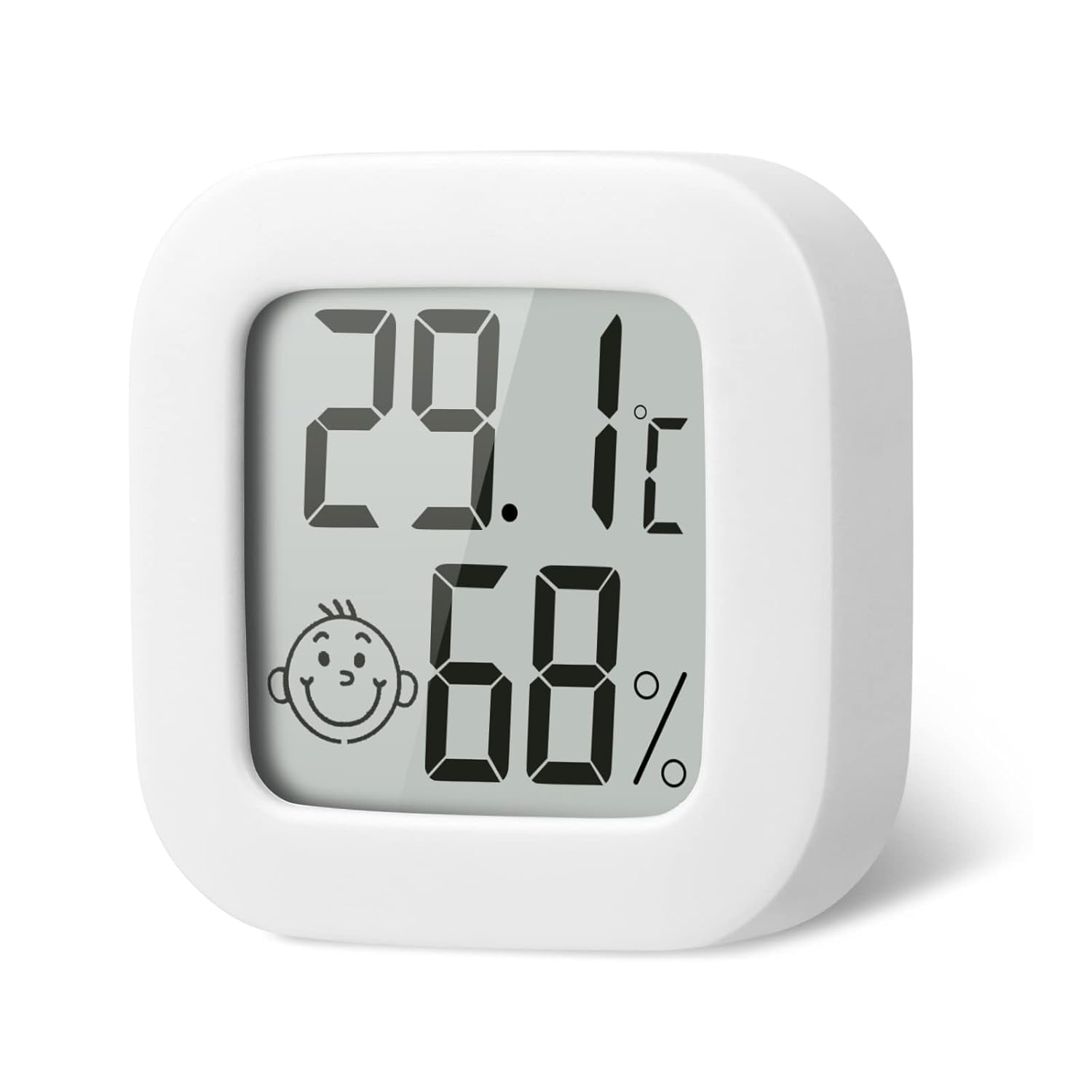 Mini Indoor Temperature & Humidity Monitor | Digital Thermometer Hygrometer with Easy-to-Read LCD Display & Comfort Level Indicator | Ideal for Home, Office, Nursery, Bedroom-picture-15