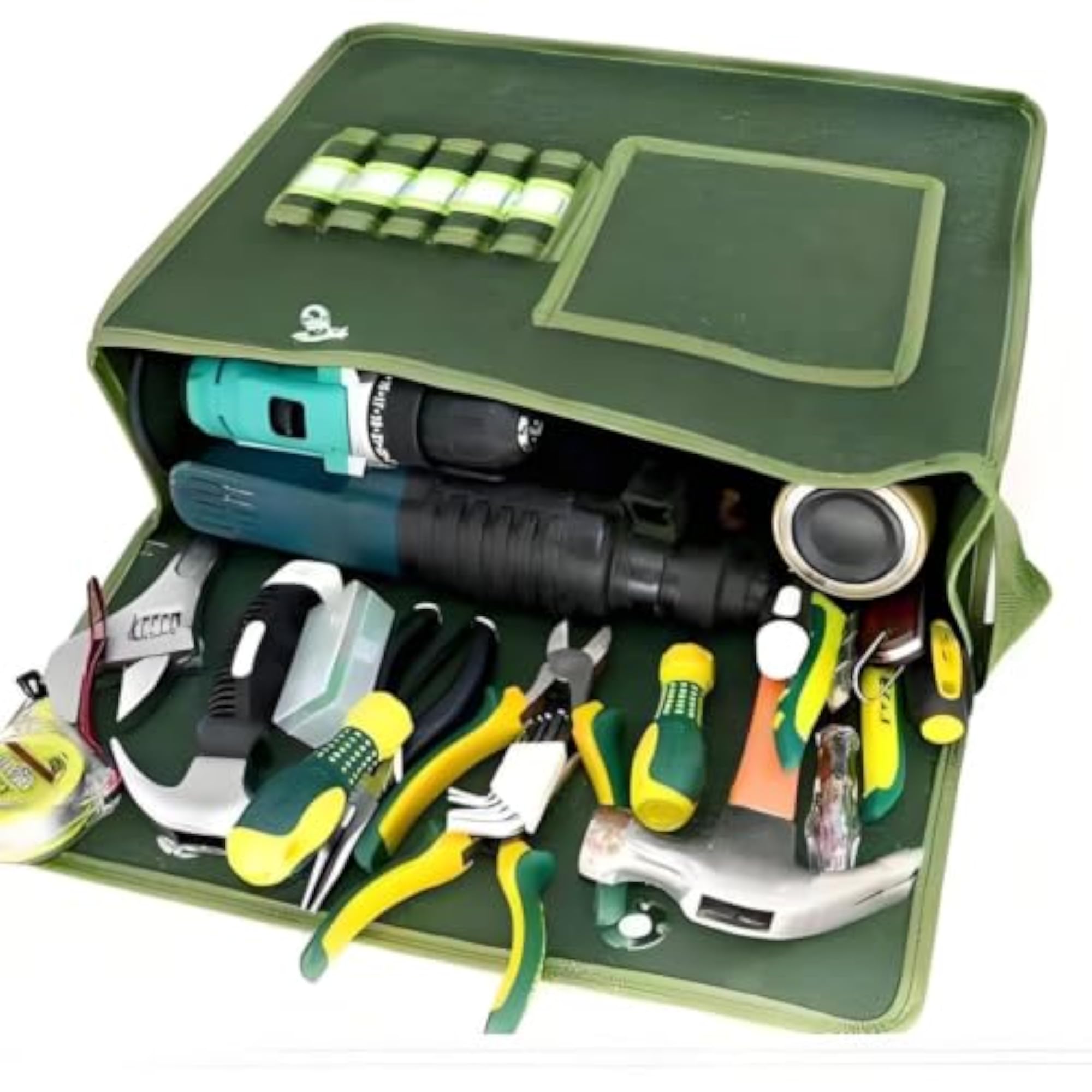 Heavy-Duty Canvas Tool Bag with Large Capacity