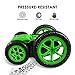 HALOFUN RC Cars Stunt Car Toy, 4WD 2.4Ghz Remote Control Car Double Sided Rotating Vehicles 360° Flips, Green RC Cars for Kids Birthday Gifts