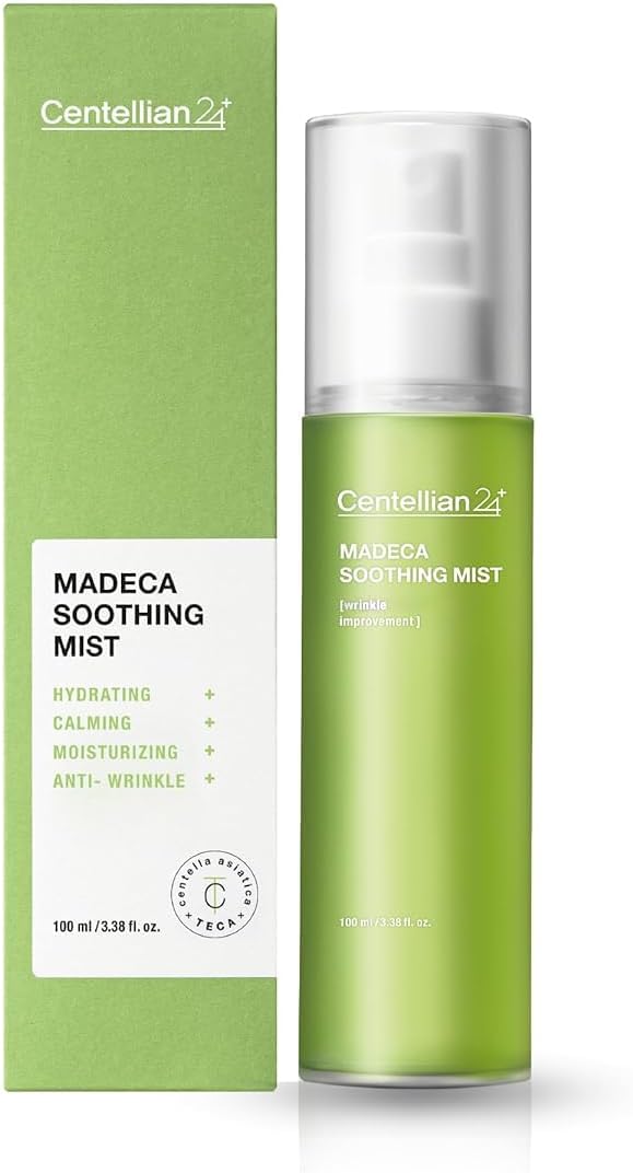 CENTELLIAN 24 Soothing Mist (3.4fl oz) - Hydrating & Soothing Facial Spray for Sensitive Skin. Daily, On-The-Go, Korean Skin Care TECA, Centella Asiatica, Panthenol