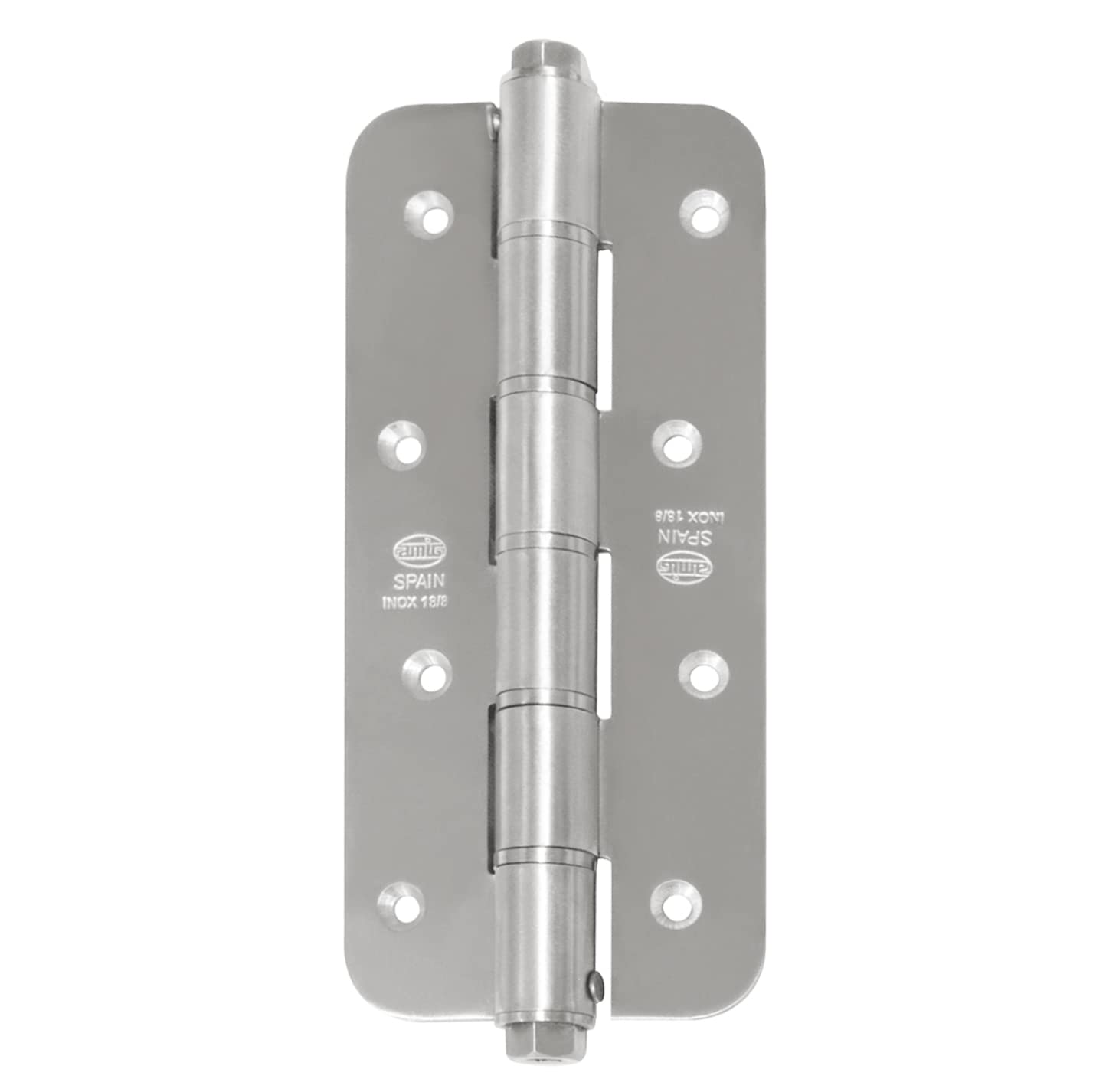 Charnière double action Amig - Acier mat durable pour porte battante 35mm