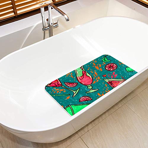 Tapis de douche bébé 37x68 cm pour éviter les chutes sans risque d'allergie - 6